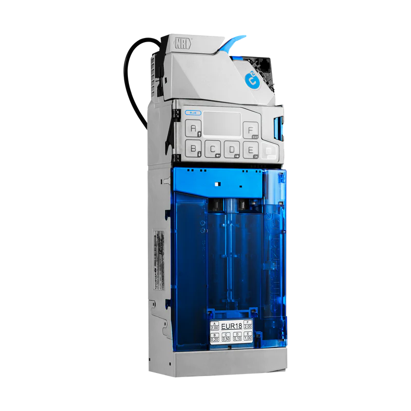 Münzwechsler NRI Currenza C2 Blue MDB ( gebraucht, geprüft)