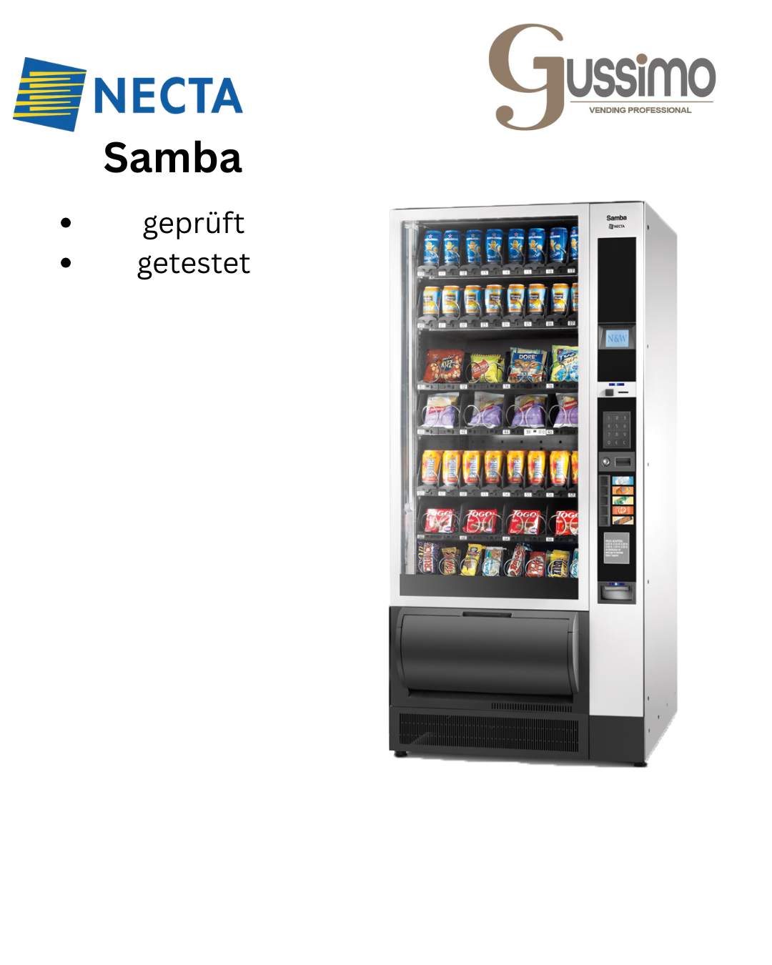 Necta Samba Snackautomat