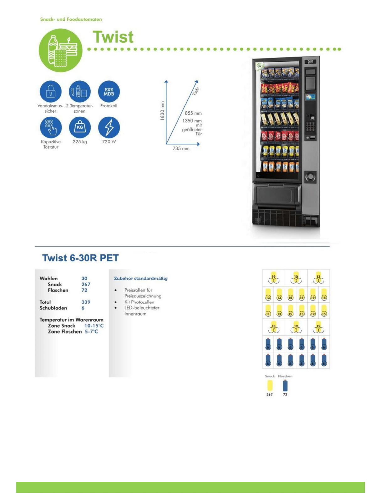 Necta TWIST Snackautomat